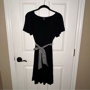Banana Republic Black Summer Dress w/ Belt